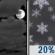 Tonight: Mostly Cloudy then Slight Chance Light Snow