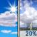 Today: Mostly Sunny then Slight Chance Showers And Thunderstorms
